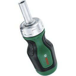 Bosch Destornillador de Carraca Mango Ancho y 6 Puntas. Verde / Negro