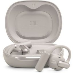 JBL Auriculares de conducción de aire Sense Pro, True Wireless, IP54, hasta 38h. reproducción total, Bluetooth 5.4. Gris