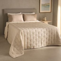 El Corte Inglés - Room Edredón algodón y lino Brett. (Cama 90 cm) Beige