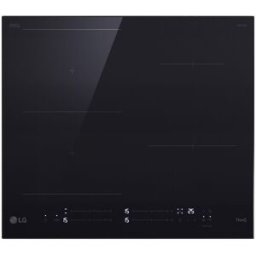 LG Placa de inducción 2 zonas +1 flex, 59 cm - CBIZ2435B. Negro
