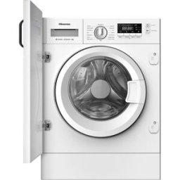 Hisense Lavadora integrable 8 kg / 1.400 rpm - WF3M841BWIES. Blanco