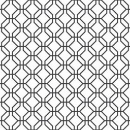 Saint Honore Papel pintado Kew Secret Garden . (0,53 x 10 m) Negro