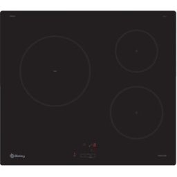 Balay Placa de inducción , 60 cm, Sin marco inoxidable - 3EB864EN. Negro