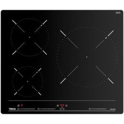 Teka Placa inducción 3 zonas de cocción - IBC 63010. Negro