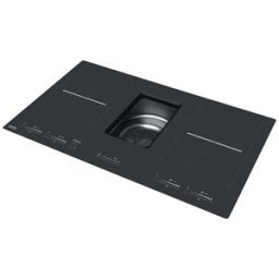 Franke Placa inducción extractor integrado Mythos 2Gether- 3400597249. Negro