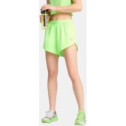 Puma Pantalón corto de mujer W x HYROX Ultraweave Velocity 4' Short . (L) Verde