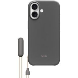 Apple Funda Kickstand de Beats Gris antracita con MagSafe y Control de Cámara para iPhone 17. Gris Antracita