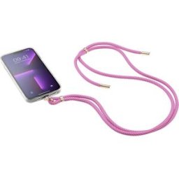 Cellular Line Colgante universal para smartphones Universal Lace rosa. Rosa