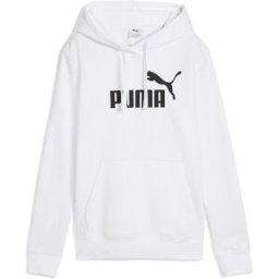 Puma Sudadera de mujer ESS No. 1 Logo Hoodie TR . (XS) Blanco