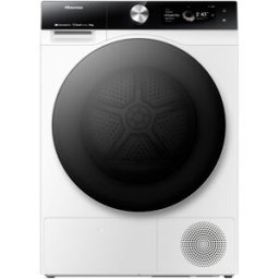 Hisense Secadora 10 kg, Bomba de calor, Condensación Serie 7S - DH7S107BW. Blanco