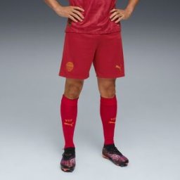 Puma Pantalón Corto de Hombre VCF Shorts Replica . Rojo