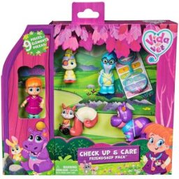 Spin Master Giftpack Figuras Vida y amigos con 5 figuras, estetoscopio, linterna y pegatinas Vida The Vet .