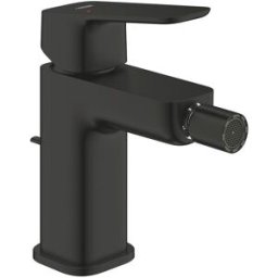 Grohe Grifo monomando para bidé con vaciador Cubeo S . Negro mate