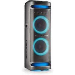 NGS Altavoz portátil tipo fiesta Wild Space 3 de 4000W compatible con tecnología bluetooth y TWS. Negro