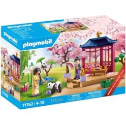 Playmobil Jardín asiático con panda .