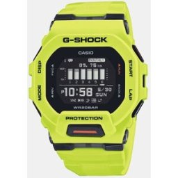Casio Reloj de hombre G-Shock SportsGBD-200-9ER de plástico amarillo flúor. Amarillo