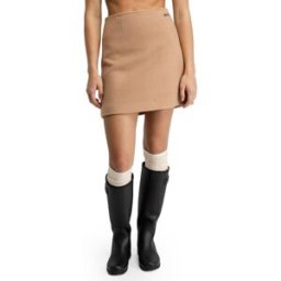 Siroko Falda corta lana mujer Tivoli-W . (XS) Marrón