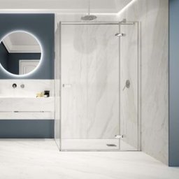 Profiltek Mampara Ducha angular Galilea GA-216 . (De 201 a 230 cm) Cromo