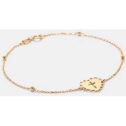 El Corte Inglés Pulsera de niña Cruz de oro. Oro