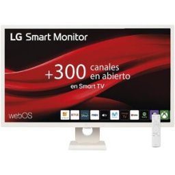 LG Monitor PC 80 cm (31,5') 32SR50F MyView Smart TV webOS23, 60 Hz Full HD IPS, HDR10. Blanco