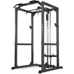 Titanium Strength Aparato de musculación Rack Full Heavy Duty Power Cage 340PL . Negro