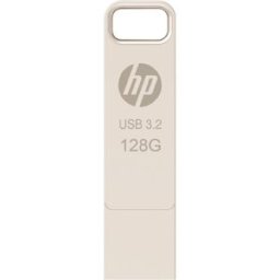 HP Pendrive x206c, 128 GB, USB dual tipo C 3.2. Plata