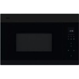 AEG Microondas integrable 26 litros y grill - OMB6G261TT. Negro mate