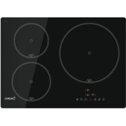 Cata Placa inducción con 3 zonas de cocción - IB 5003 BK. Negro