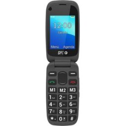 SPC Harmony 4G Senior Mobile tipo concha negro móvil libre. Negro