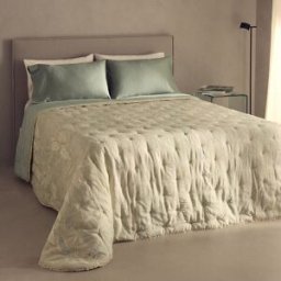El Corte Inglés Edredón lino y viscosa Icana. (Cama 105 cm) Verde