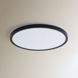 El Corte Inglés Plafón con LED integrado 26 + 6 W Orlando . Negro