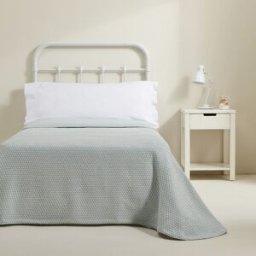 El Corte Inglés - Mini Home Colcha infantil New Claire Mini Home - El Corte Inglés. (Cama 105 cm) Azul agua