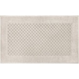 Yves Delorme Alfombra de baño algodón Etoile . (55 x 90 cm) Piedra