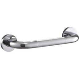El Corte Inglés Asidero de baño de acero inoxidable con antideslizante Etra . Cromo