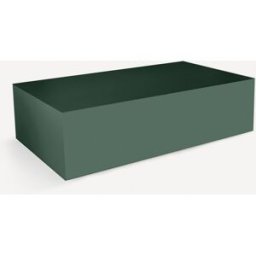 El Corte Inglés Mesa de centro rectangular en mate Ovar . (140 x 80 cm) Verde