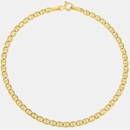 El Corte Inglés Pulsera cadena 'flat marine link' de oro. Oro