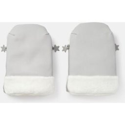 Cotton Juice Baby Home Manoplas Polipiel para manillar Coche de paseo. (única) Gris niño
