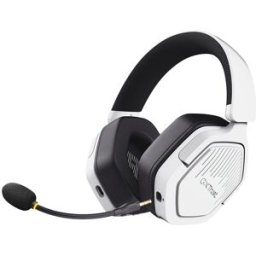 Trust Auriculares Diadema con micrófono para Gaming GXT493W Carus. Blanco