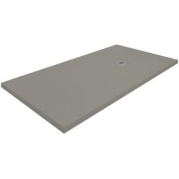 Profiltek Plato de ducha extraplano de resina Zenda . (180 x 70 cm) Zinc