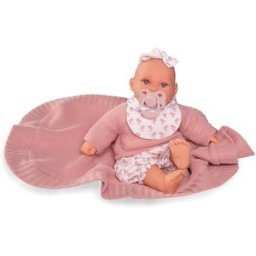 Muñecas Antonio Juan Muñeco bebé Kika Lloro con Toquilla Muñecos Antonio Juan.