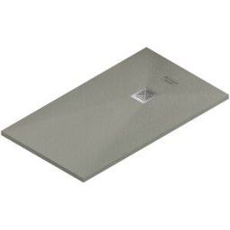 Ibermampara Plato de ducha de resina Delta . (170 x 70 cm) Cemento