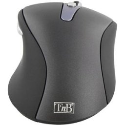 TNB Ratón Ergonómico T'nB Office inalámbrico negro. Negro