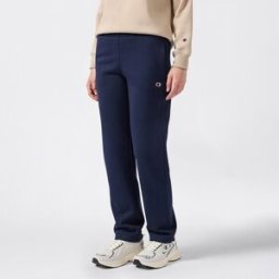 Champion Pantalones Casual de Mujer Straight Hem Pants . Azul