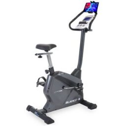 BH Fitness Bicicleta Estática 200UH + Soporte para tablet/smartphone con envío gratis, montaje profesional opcional con cargo. Negro