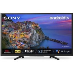 Sony TV 32' KD-32W800P LED, HDR, Smart TV, Android TV, Chromecast. Negro