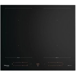 Hisense Placa inducción con 4 zonas flex - HI6443BSCWF. Negro