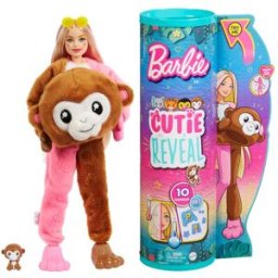 Barbie Muñeca con disfraz de mono Cutie Reveal.