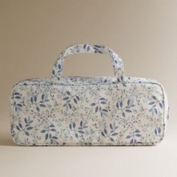 El Corte Inglés Bolsa de labores Hojas . (44 x 95 x 19 cm) Azul