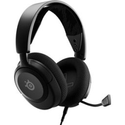 SteelSeries Auriculares Gaming con micrófono Arctis Nova 1 Negro. Negro