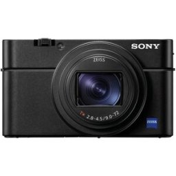 Sony RX100 VII.Cámara compacta premium avanzada, sensor 1.0, lente Zeiss 24-200 mm F2.8-4.5, enfoque automático superior, vídeo 4K(DSC-RX100M7A). Negro